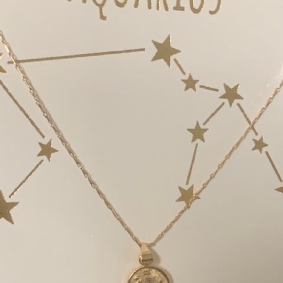 Tiny Zodiac Coin Necklace - Picture 7 of 11